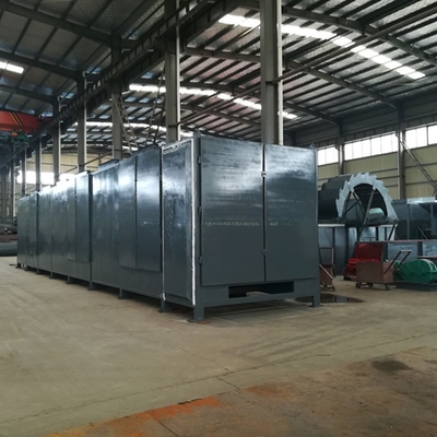 Secador de forno de grande capacidade para briquetes de carvão 14000KG