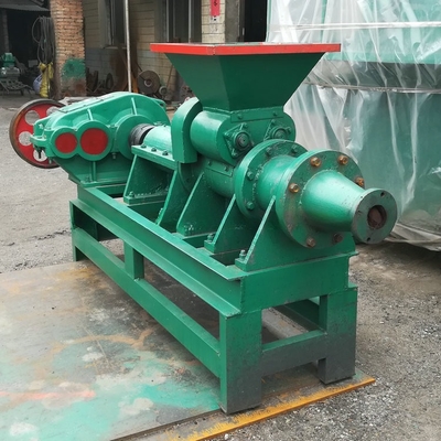 Materiais Pré-fabricados Carvão Cinder Breeze Carvão Bar Carvão Pellets parafusos Briquete Excruder Machine