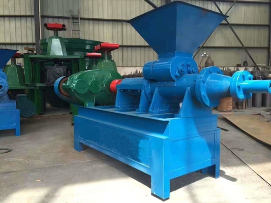Materiais Pré-fabricados Carvão Cinder Breeze Carvão Bar Carvão Pellets parafusos Briquete Excruder Machine