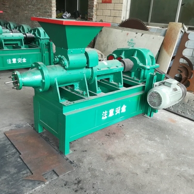 Materiais Pré-fabricados Carvão Cinder Breeze Carvão Bar Carvão Pellets parafusos Briquete Excruder Machine