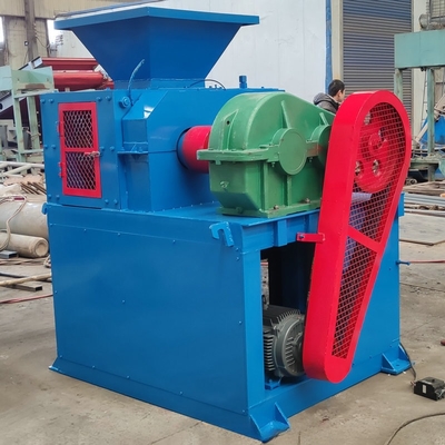 Breeze de carvão matéria-prima tipo rolante máquina de briquete mineral para fábrica