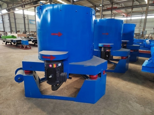 8-12 toneladas por hora Capacidade Concentrador centrífugo de ouro Knelson para processamento de minas