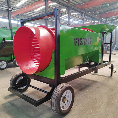 Máquina de peneira de composto de solo de mineração de energia com e eficiência