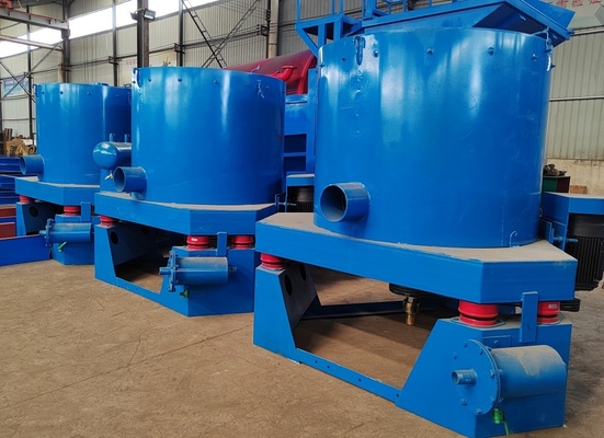 8-12 toneladas por hora Capacidade Concentrador centrífugo de ouro Knelson para processamento de minas