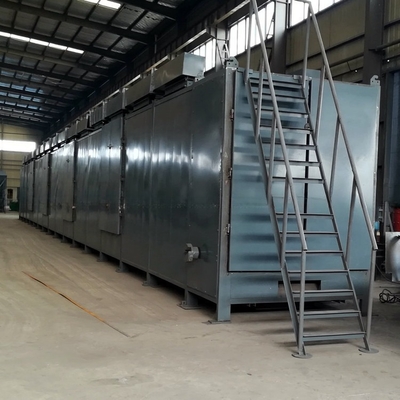 2024 Cinturão transportador de rede de esferas de carvão Forno de secagem com e fonte de aquecimento infravermelho distante