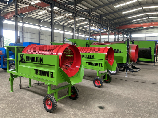 Triturador de tampo rotativo para filtragem de composto Fertilizante de minhoca de minhoca