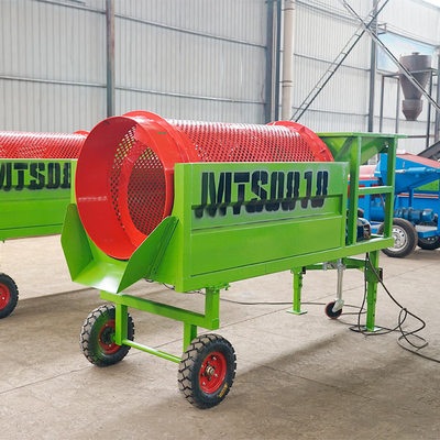 Fornecimento Manual Instalação Vibro Separador Trommel Screen Compost Drum Sieve Machine