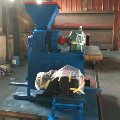 Máquina de fabricação de bolas de briquete em pó seco de cal pulverizado para resíduos de madeira 2900*1100*1800mm