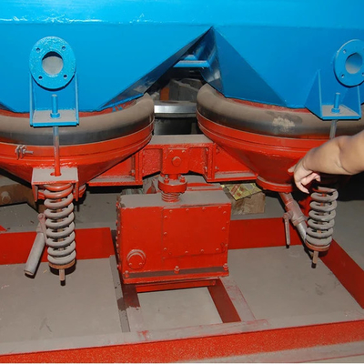 25TPH Máquina Jig de mineração de ouro de diamante com taxa de recuperação de 80%-90% Capacidade de 4500 KG