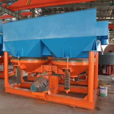 25TPH Máquina Jig de mineração de ouro de diamante com taxa de recuperação de 80%-90% Capacidade de 4500 KG