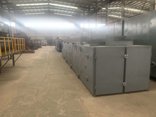 Fabricação contínua Secador de correia de malha para briquetes de carvão de carvão de coque