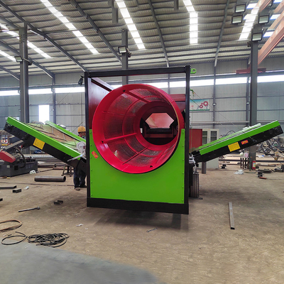 Trommel Circular Drum Screen Separador de areia e cascalho Filtragem Filtragem Máquina Vibrante