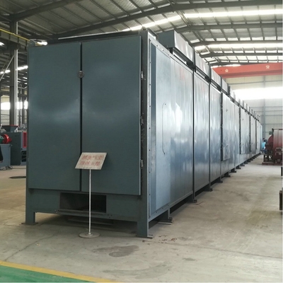 Forno para secagem de pellets minerais ferro magnésio silício aço escória