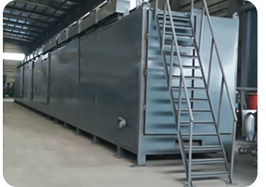 Máquina de secagem de transportadores de briquete de vegetais e carvão com correia de malha de aço carbono