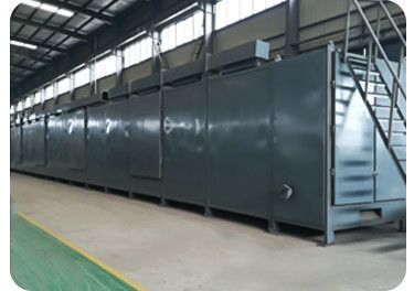 Máquina de secagem de transportadores de briquete de vegetais e carvão com correia de malha de aço carbono