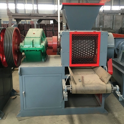 Máquina de prensagem de briquetes de rolos de motor AC para minério de ferro