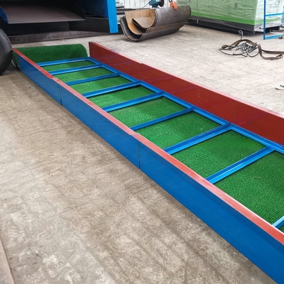 24-26mm Alluvial Gold Mining Gold Carpet Mat Sluice Grama plástica com alta rigidez