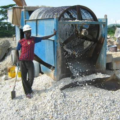 Fabricação de equipamento de lavagem de areia e ouro para a Colômbia