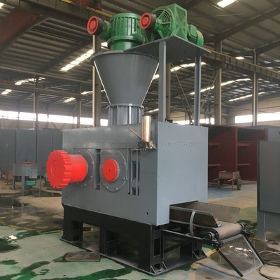 Máquina de fabricação de briquete de carvão de calcário seco e visitas a qualquer momento