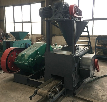 Máquina de fabricação de briquete de carvão de calcário seco e visitas a qualquer momento