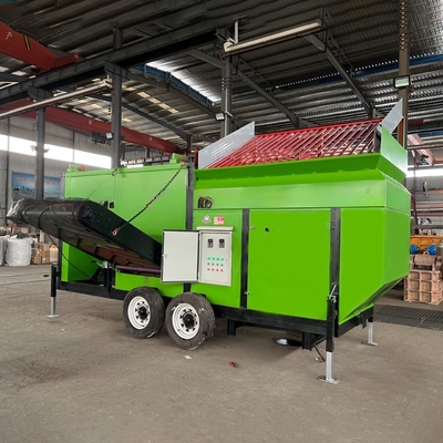 1200 mm de diâmetro e tela móvel para o processo de compostagem