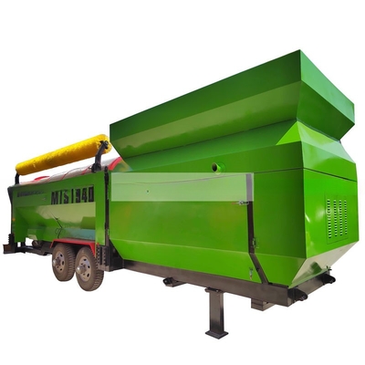 Máquina de tambor rotativo portátil com dimensões de 5600x2015x2010mm