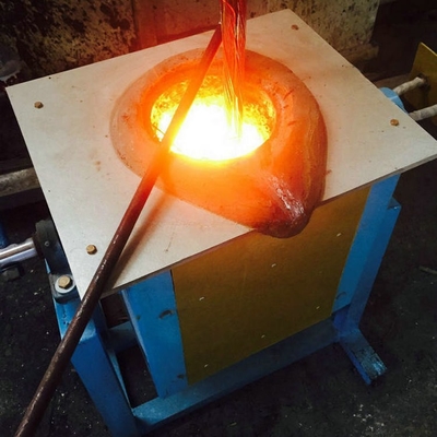 Mini-forno de indução elétrico para fusão em pequena escala em lojas de materiais de construção