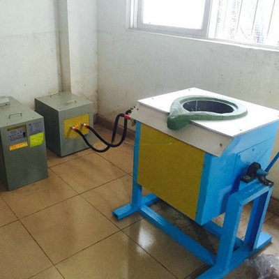 Mini-forno de indução elétrico para fusão em pequena escala em lojas de materiais de construção