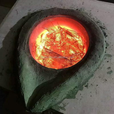 Mini-forno de indução elétrico para fusão em pequena escala em lojas de materiais de construção