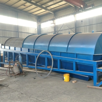 Máquina de reciclagem de resíduos (tambor, tela, peneira) Dimensão de descarga Menor que 6 mm ou conforme pedido