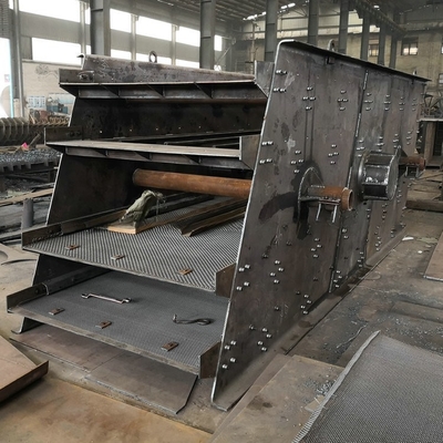Tesoura vibratória circular portátil de mineração de pedreiras com capacidade de 1400-12000KG