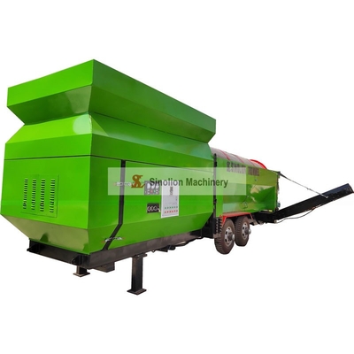 Máquina de lavar tambores móveis de tamanho inferior a 300 mm, com capacidade de 1 a 200 toneladas por hora