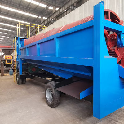 Pequena Escala Mini Mobile Grabber Gold Trommel Screen De acordo com o Modelo Diferente com 5.5KW