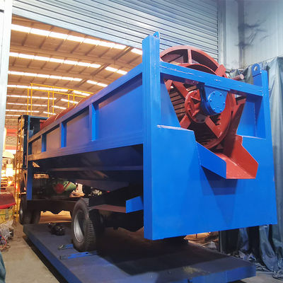 Pequena Escala Mini Mobile Grabber Gold Trommel Screen De acordo com o Modelo Diferente com 5.5KW