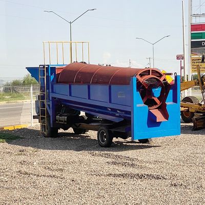 Pequena Escala Mini Mobile Grabber Gold Trommel Screen De acordo com o Modelo Diferente com 5.5KW