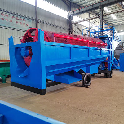 Pequena Escala Mini Mobile Grabber Gold Trommel Screen De acordo com o Modelo Diferente com 5.5KW