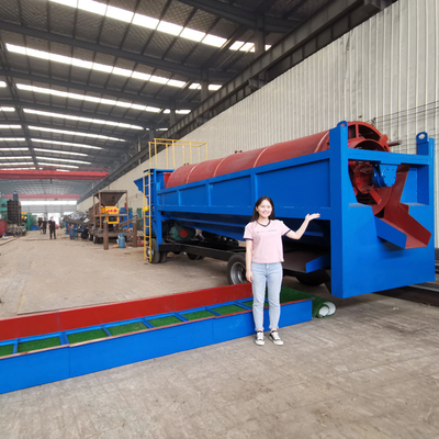Opções personalizáveis MSW Alluvial Gold and Diamond Washing Plant na África do Sul