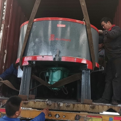 Máquina de fabricação de pó de carvão em oficinas de reparação de máquinas Roda Mixer Edge Runner Mill