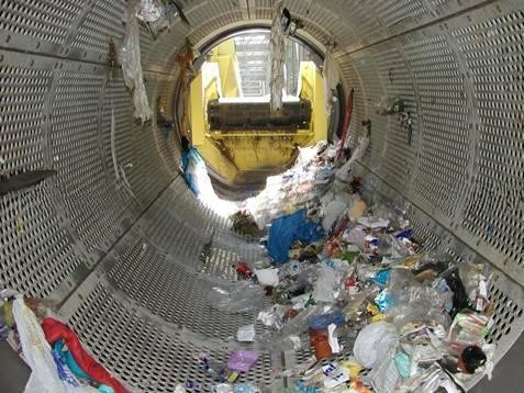 Ecrã de tambor rotativo de triagem de lixo para reciclagem de lixo melhora o processo de gestão de resíduos