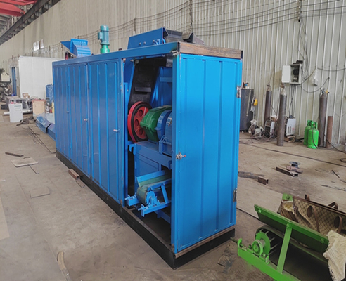 0.8-1,5 t/h Capacidade Blue Coconut Shell Charcoal Briquette Line com instalação gratuita