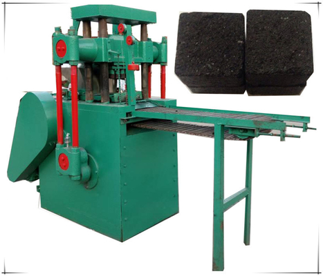 Carvão e matéria-prima de carvão 25*25*25mm Shisha Briquette Punching Press Machine