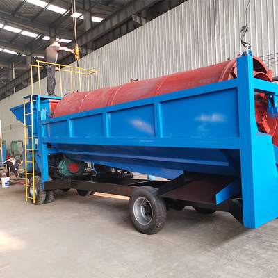 Separador de flutuação amarelo para equipamento automático de mineração de ouro fluvial de grande capacidade