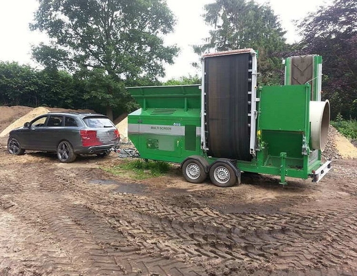 2.2T-18T Triturador de tambor rotativo personalizado Triturador de solo com melhor e melhor serviço