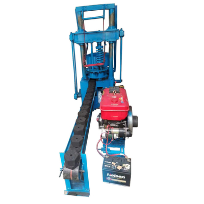 Breeze de carvão matéria-prima motor diesel carvão de madeira Prensa Hexagon Briquette Machine