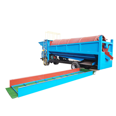 Linha de triagem de capacidades personalizáveis Trommel Screen para equipamento de processamento de minerais