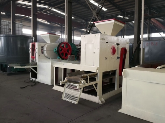 30t/h Máquina de briquete de pó de carvão ferro aço pó com diâmetro de rolos 290-1000mm