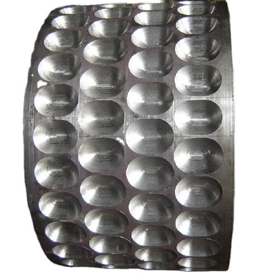 Rolos de apagamento de liga de alto cromo de forma personalizada para o desempenho da máquina de briquete
