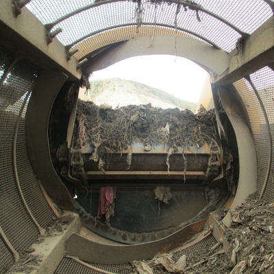 5600x2015x2010mm Barril rotativo Vibrante Sítio de composto para triagem de grânulos de fertilizantes