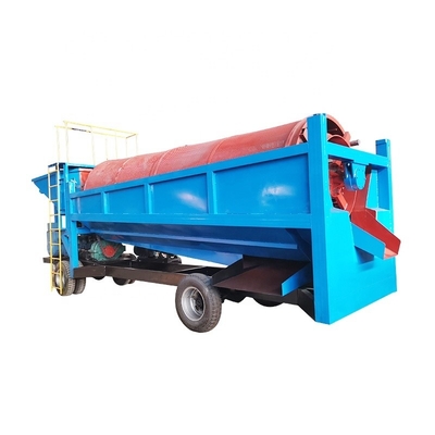 80-150 t/h Capacidade de processamento Filtragem de minérios Trommel Screen para mineração de ouro e diamantes