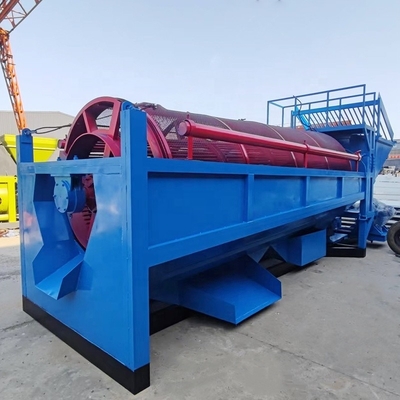 80-150 t/h Capacidade de processamento Filtragem de minérios Trommel Screen para mineração de ouro e diamantes